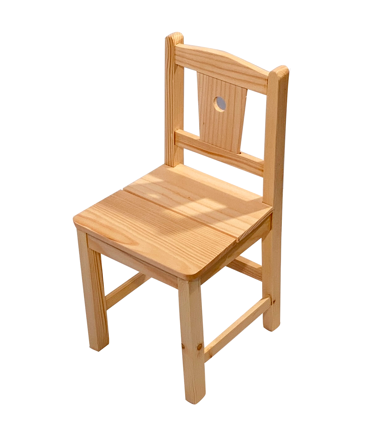 Tabouret d'enfant, tabouret, chaise d'enfant en bois massif avec