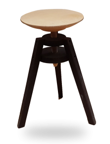 tabouret-vis-contemporain-laque alu