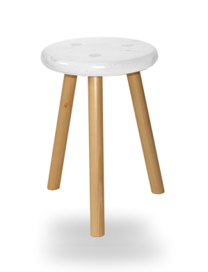 tabouret-rond-3-pieds-assise-blanche